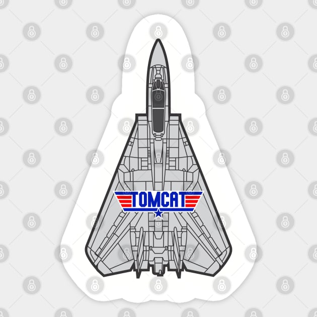 F-14 Tomcat Sticker by MBK